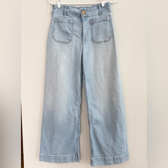 Maeve Light Wash Flare Jeans - Picture 6 of 6